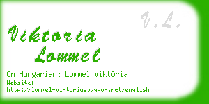 viktoria lommel business card