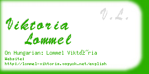 viktoria lommel business card